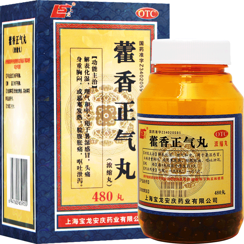 Пігулки Хо Сян Чжен Ци Вань (Huo Xiang Zheng Qi Wan, Huoxiang Zhengqi Wan) 240шт, фото 1