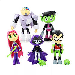 Колекція іграшок фігурок Юні Титани Вперед Teen Titans GO