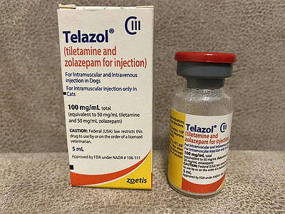 Телазол 100 мг 5мл Zoetis