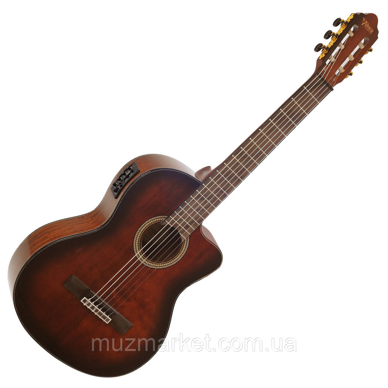 Класична гітара З під'єднанням VALENCIA VC564CEBSB