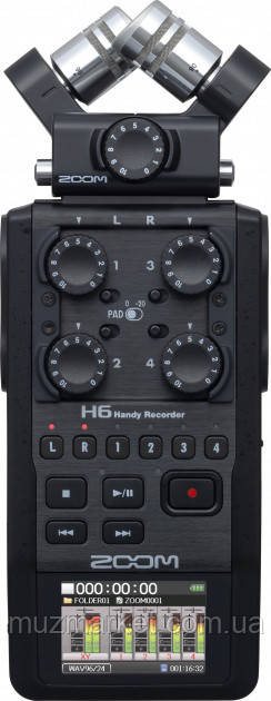 Диктофон Zoom H6 BLK, фото 1