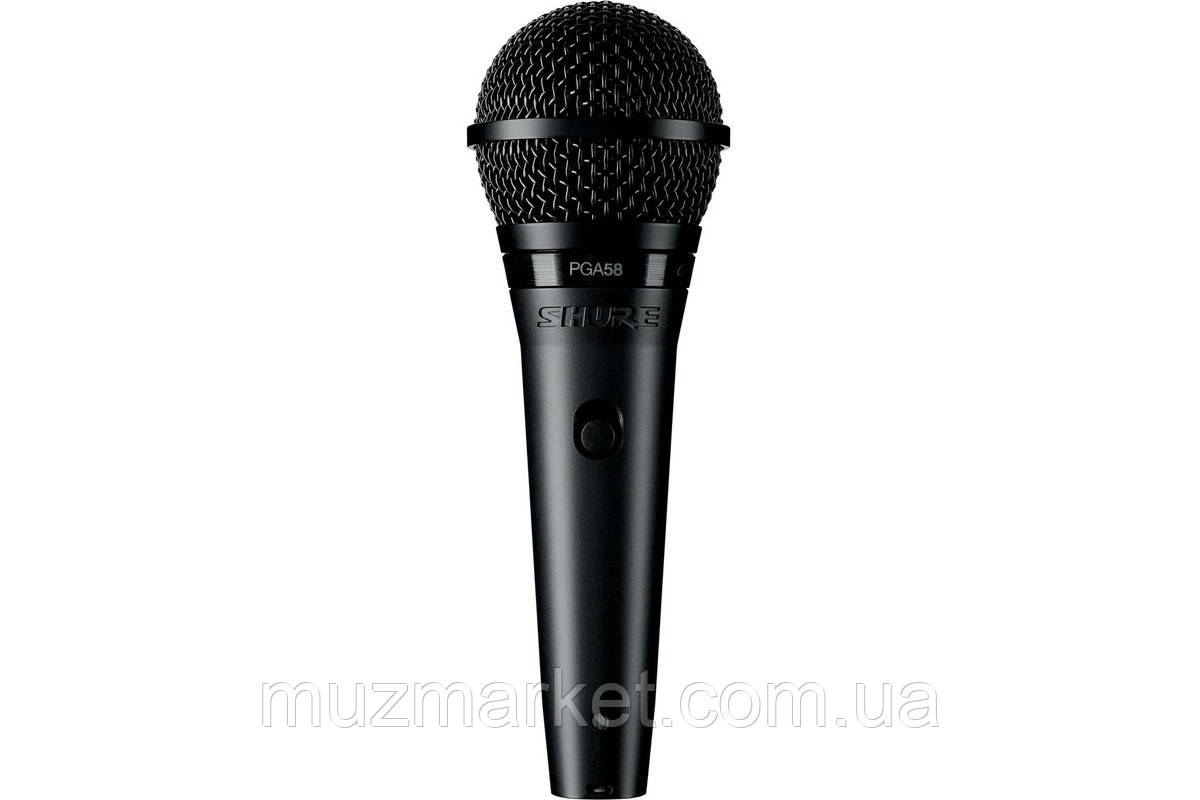 Мікрофон SHURE PGA58-XLR-E