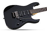 Електрогітара SCHECTER SGR BANSHEE-6 FR BLK, фото 3