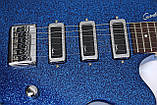 Електрогітара GODIN 028689 — TRIUMPH SPARKLE BLUE (Made In Canada), фото 7