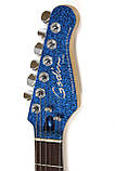 Електрогітара GODIN 028689 — TRIUMPH SPARKLE BLUE (Made In Canada), фото 9