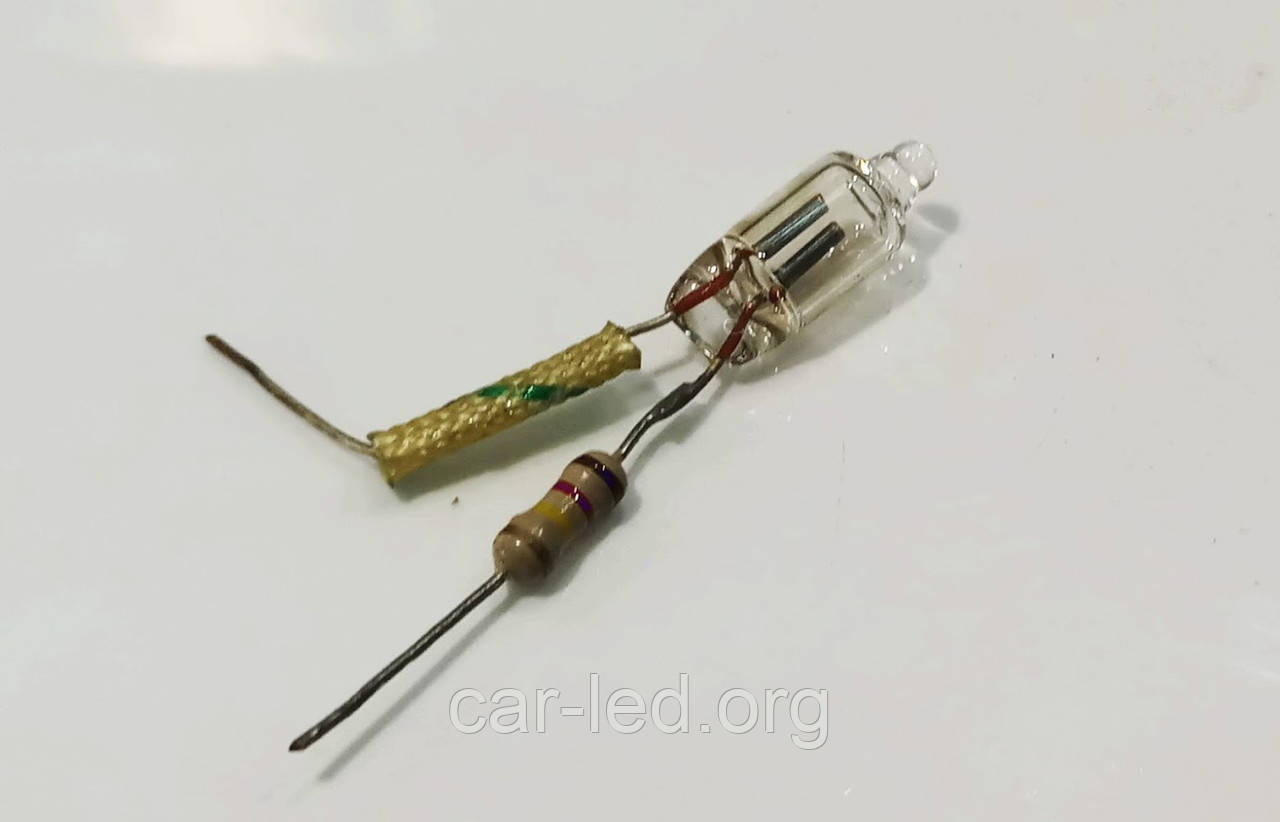 ИНС-1 Індикатор неонка на 220 v ac/dc