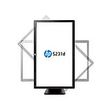 Монітор бв 23" 1920*1080 IPS HP S231d LED VGA DP USB*2 USB3*2 LAN WC Mic Pivot зовн.БЖ A Гарантія!, фото 2