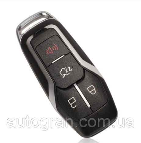 Корпус выкидного ключа Ford Edge Explorer Fusion Mondeo Kuga 3+1 кнопки