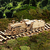 Robotime 3D пазл деревянный конструктор модель "поезд". 3д Оригинал!