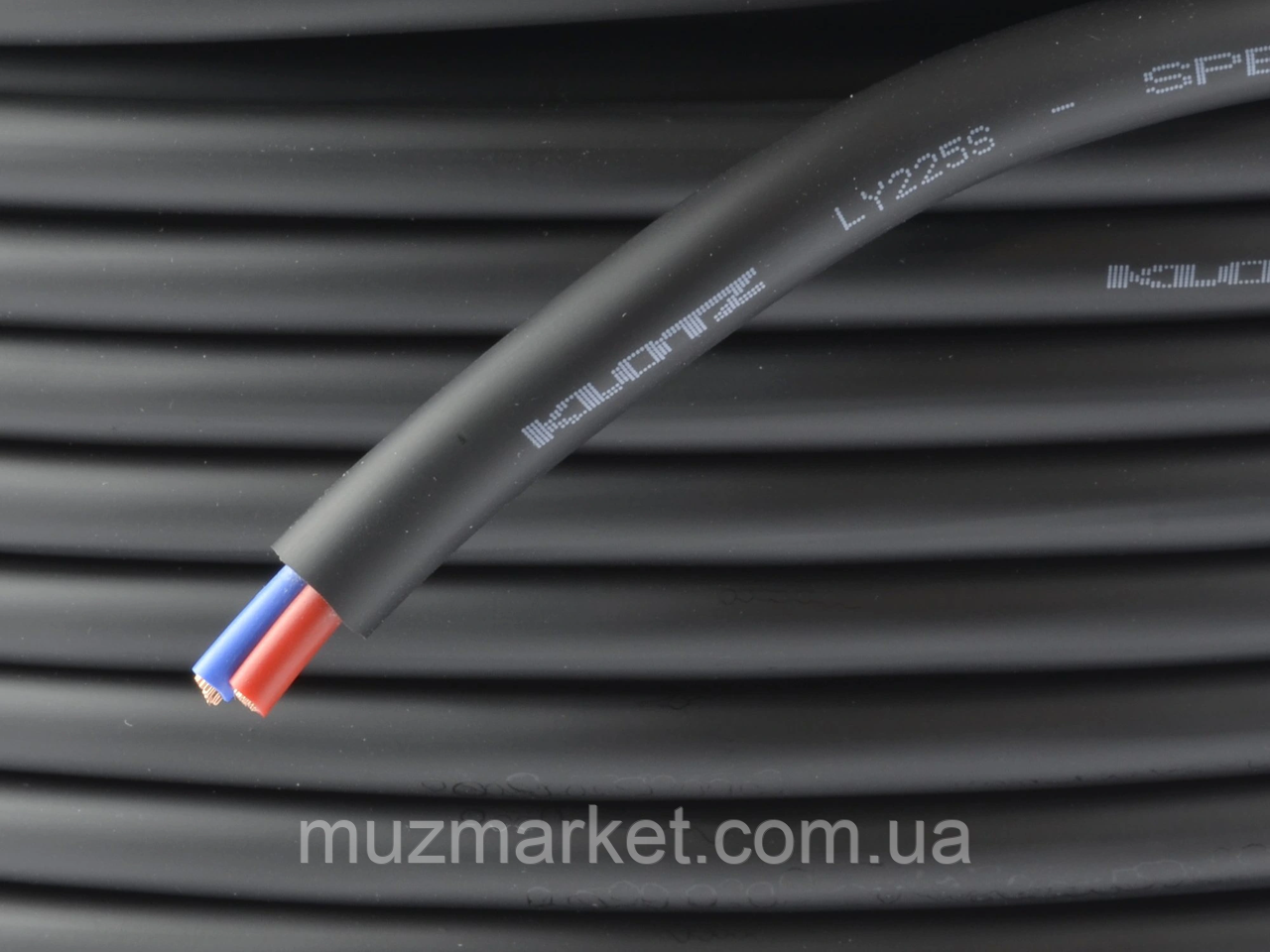 Кабель акустический пометрово KLOTZ LY225B TWINAXIAL SPEAKER CABLE