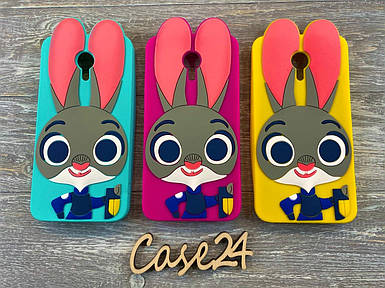 Гумовий 3D чохол для Meizu M3 Note Джуді (3 кольори)