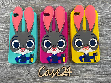 Гумовий 3D чохол для Meizu M3 Note Джуді (4 кольори)