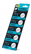 Літієва Батарейка VIDEX CR2032 5pcs BLISTER CARD