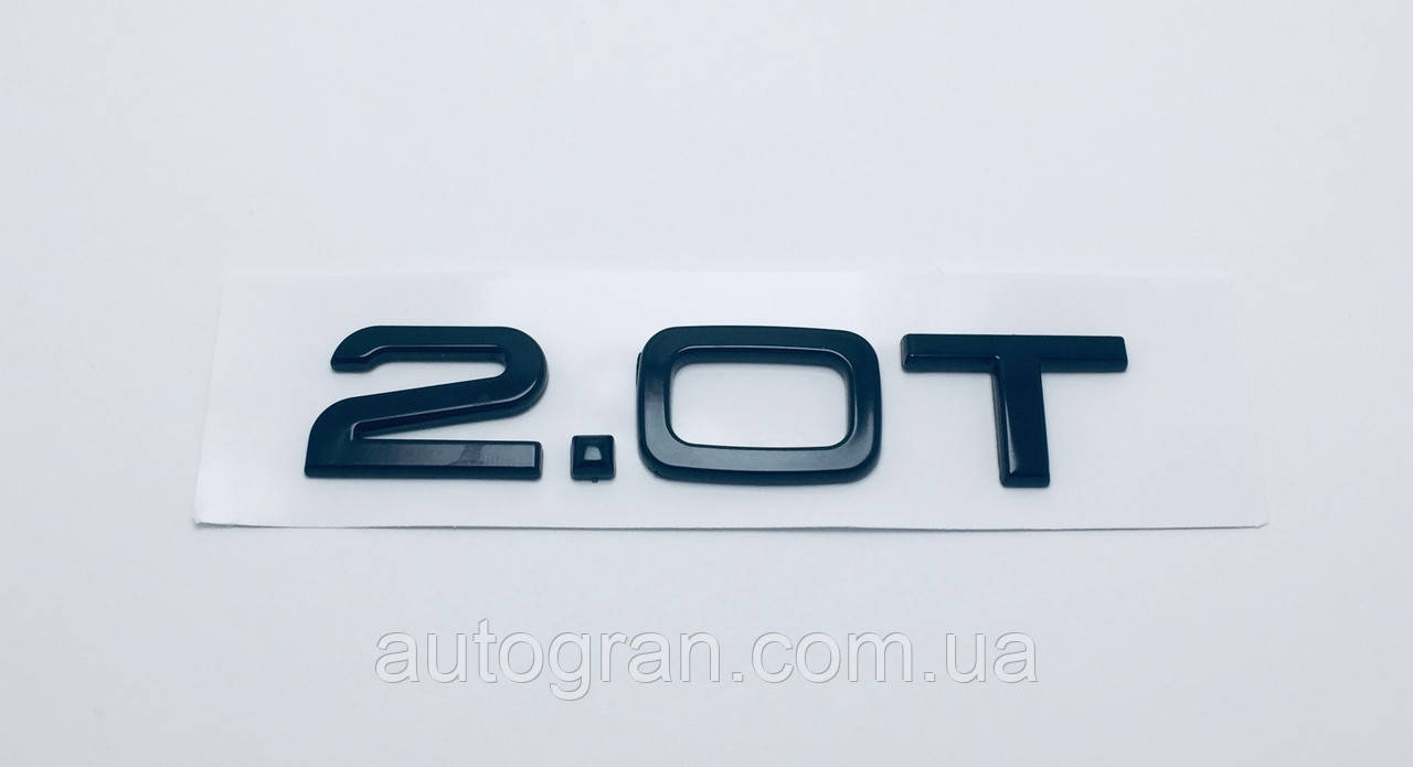 Емблема напис багажника Audi 2.0 T
