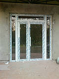 Вхідні двері з теплого алюмінію, фото 4