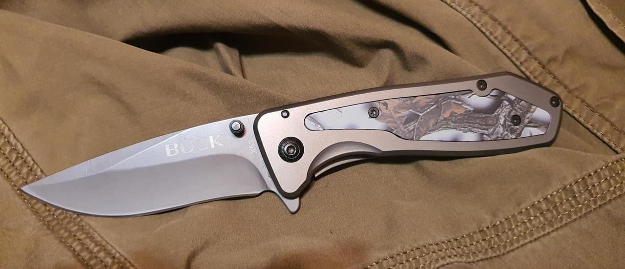 Мисливський складаний ніж HUNTER OAK #2 для полювання, риболовлі, туризму