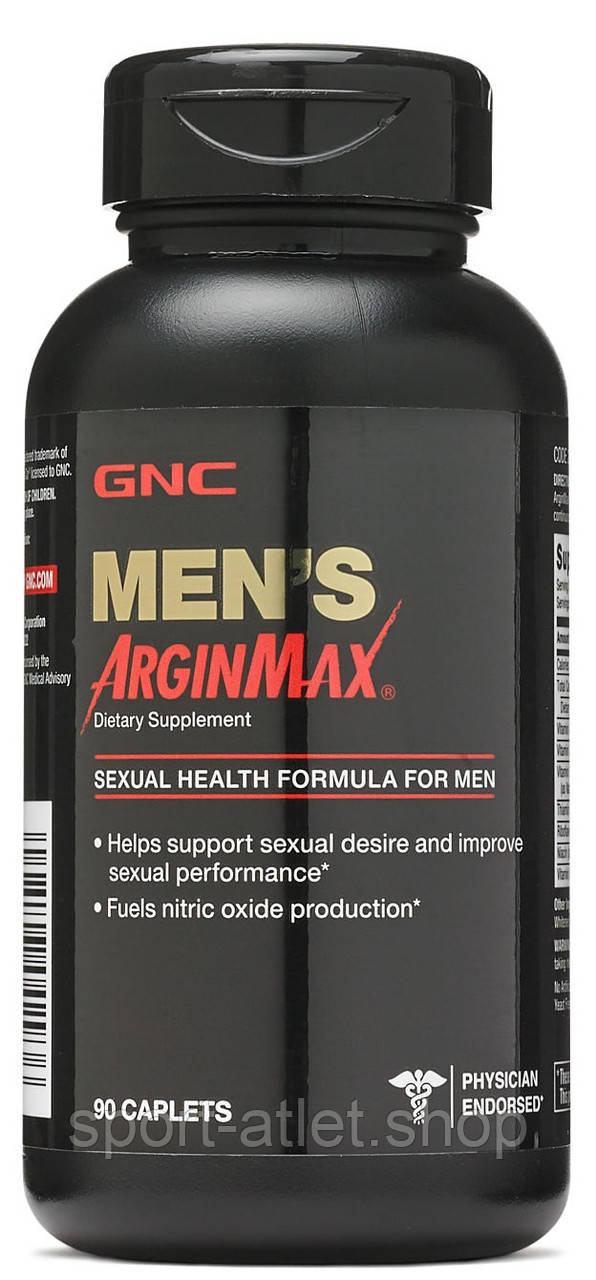 Вітаміни та мінерали GNC Mens Arginmax, 90 каплет