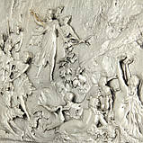 Картина гальванопластику подарункова "Воїтельниці", срібло, багет дерево, фото 2