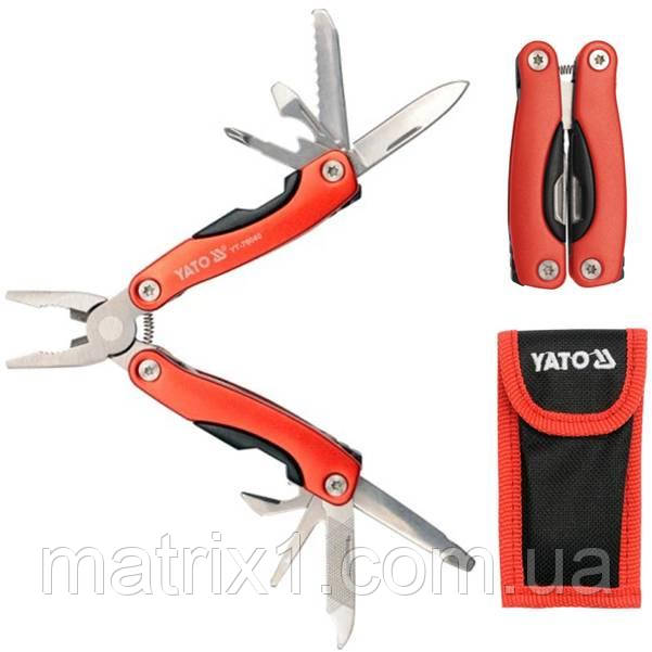 Мультитул трансформер 105 мм, 9 предметів YATO, фото 1