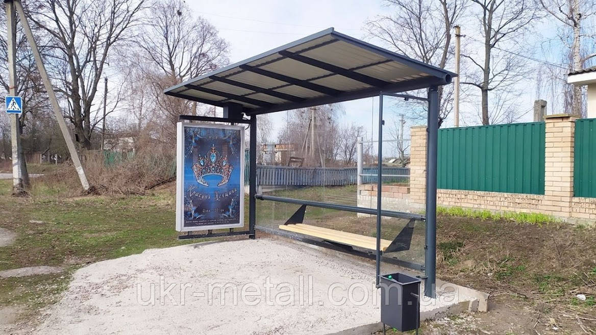 Автобусна зупинка та зупиночні комплекси виробництво