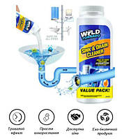 Потужний очищувач для мийки і зливу WILD Tornado Sink & Drain Cleaner