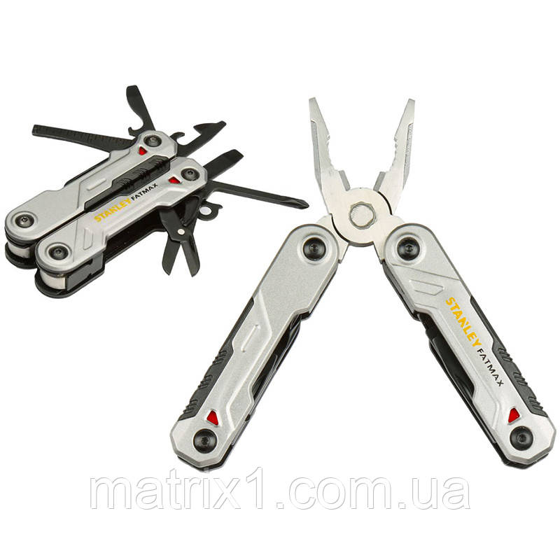Мультитул трансформер 90 мм, 16 предметів STANLEY, фото 1