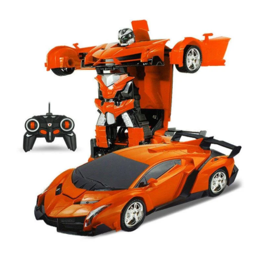 Радіокерована машинка Transformer Avtobot Lamborghini Orange з пультом, фото 1