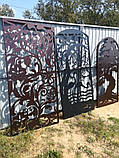 Зварні металеві хвіртки для огорожі виготовлення та встановлення, фото 4