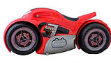 Радіокерований мотоцикл червоний drift motorcycle spray mist car іграшковий мотоцикл-перевертиш, фото 5