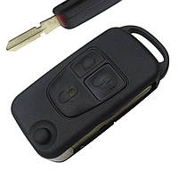 Корпус викидного ключа Mercedes 3 кн ML, W140 лезо HU39