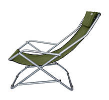 Крісло-шезлонг Novator SH-7 Green, фото 5