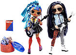 Ляльковий набір LOL Surprise OMG Remix Дует/L.O.L. Surprise! O.M.G. Remix Rocker Boi and Punk Grrrl 2 Pack, фото 3