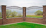Металеві огорожі зварні секційні / Паркани металеві секційні, фото 3