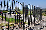 Металеві огорожі зварні секційні / Паркани металеві секційні, фото 4