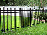 Металеві огорожі зварні секційні / Паркани металеві секційні, фото 2