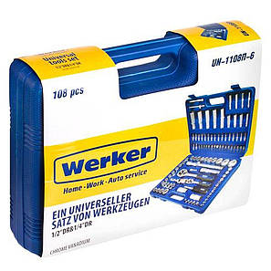 Набір інструментів в кейсі 108 предметів PIECE TOOL SET, фото 3