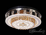 Світлодіодна стельова люстра кришталева 1103/1, фото 2