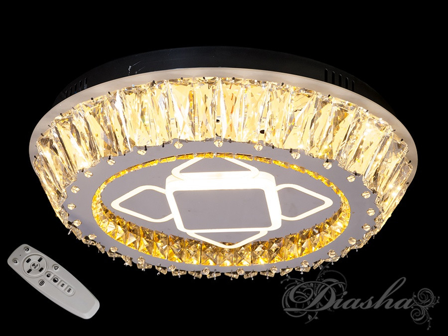 Кришталева люстра стельова led 1108/2, фото 1