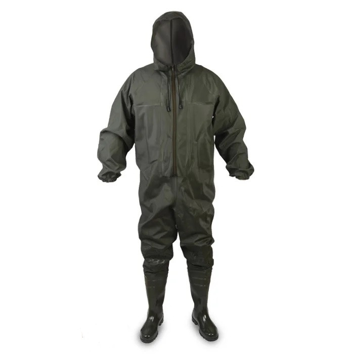 Комбінезон рибацький з ПВХ з чобітьми ПластТрейд - 41 (262мм)