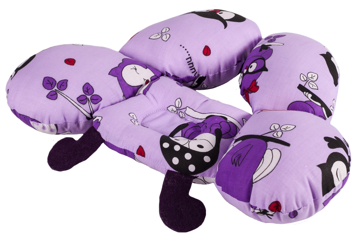 Дитяча анатомічна подушка для подорожей Olvi "Travel" J2302Travel, фото 1