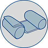 Подушка обмежувач для новонароджених Olvi-колір БЕЖЕВИЙ, фото 4