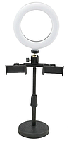 Кільцева лампа для зйомки на штативі RING FILL LIGHT (LED 6) CXB-160A 16см