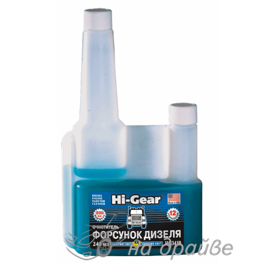 HG3410 240мл Очищувач форсунок і системи живлення дизеля з SMT2 Hi-Gear
