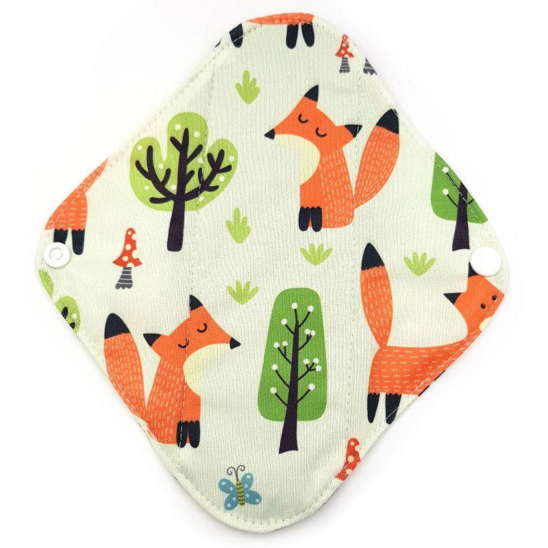 Багаторазова прокладка з бамбукового волокна з вугіллям 20 см