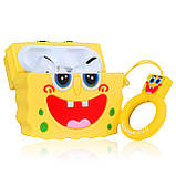 Чохол для навушників AirPods 1/2 (Sponge Bob) Губка Боб, фото 2