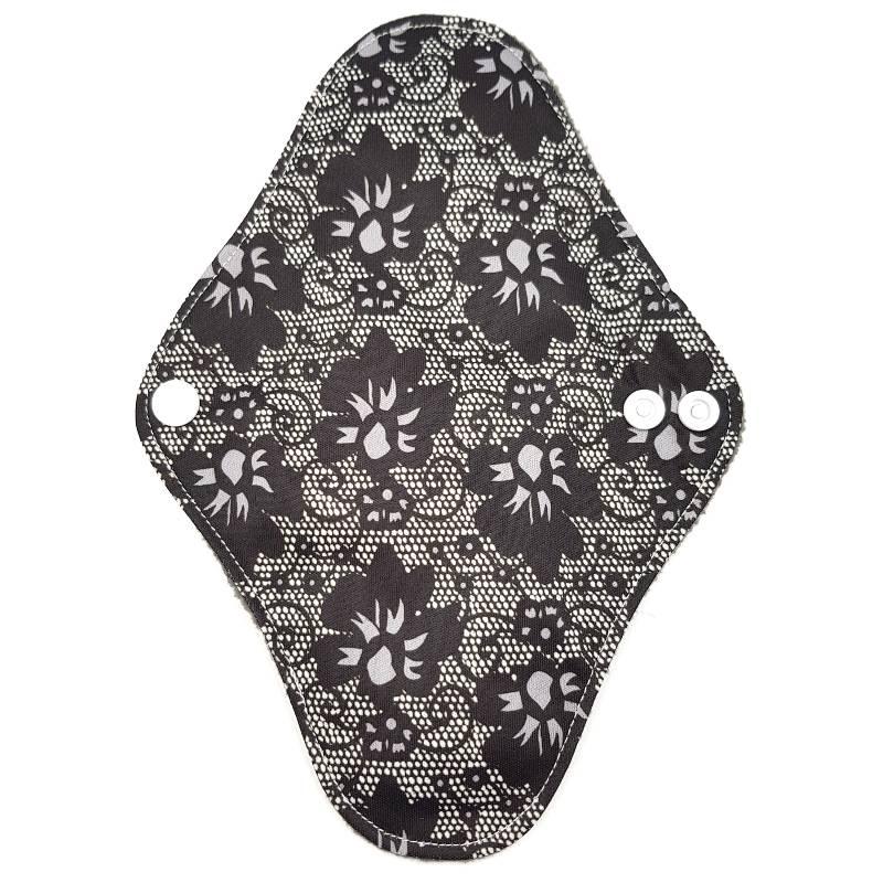 Багаторазова прокладка з бамбукового волокна з вугіллям 22 см