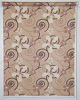 Рулоннi штори Квiти 5236/1 Коричневый