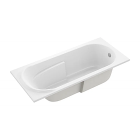 Ванна акрилова прямокутна SWAN NIKOL 160x75 комплект