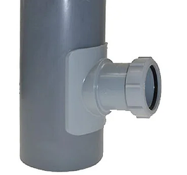 Муфта вертикальна McAlpine для каналізаційних труб 110/50 мм BOSSCON110-50-GR