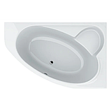 Ванна акрилова асиметрична SWAN LEONI 170x110 права, комплект, фото 2